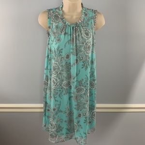 Tommy Hilfiger Tiffany Blue Floral Dress